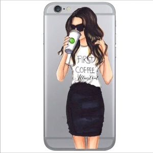 Fashionista Outfit Illustration iPhone 6 & 6S Case